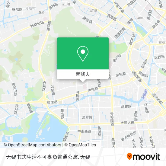 无锡书式生活不可辜负普通公寓地图