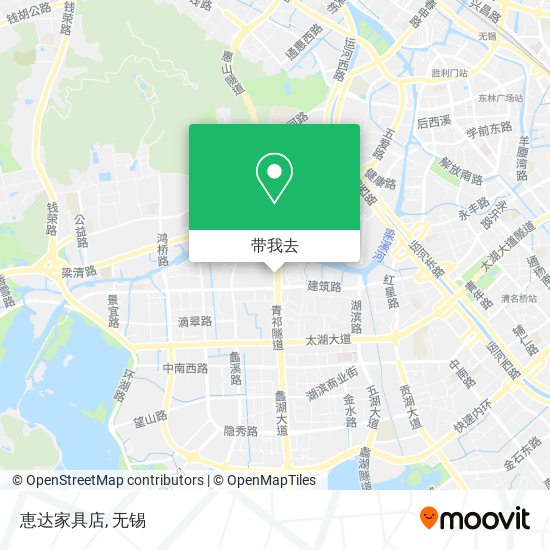 恵达家具店地图