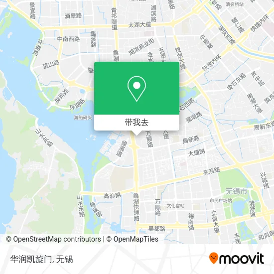 华润凯旋门地图