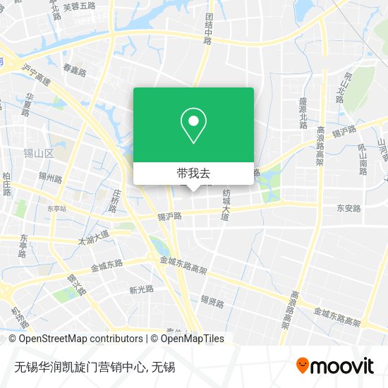 无锡华润凯旋门营销中心地图
