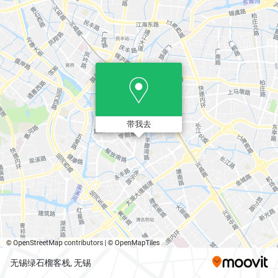 无锡绿石榴客栈地图