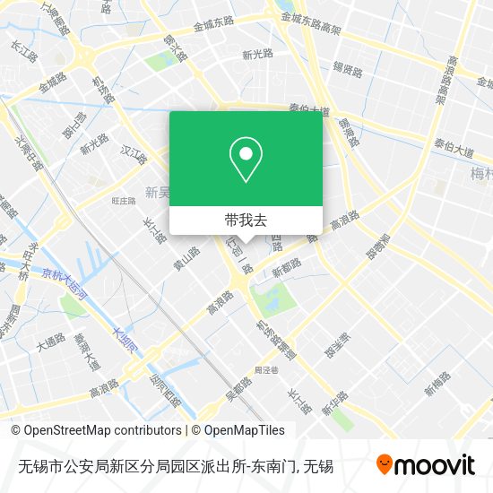 无锡市公安局新区分局园区派出所-东南门地图