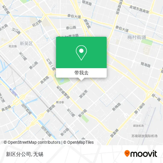 新区分公司地图