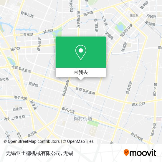 无锡亚土德机械有限公司地图