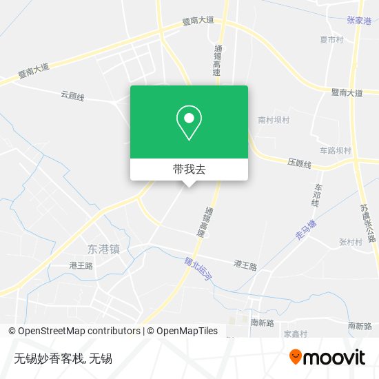 无锡妙香客栈地图