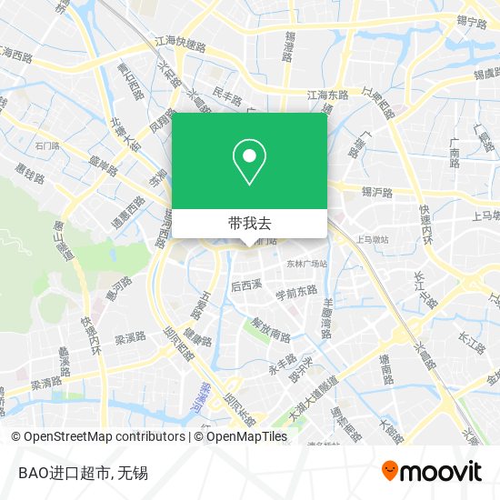 BAO进口超市地图