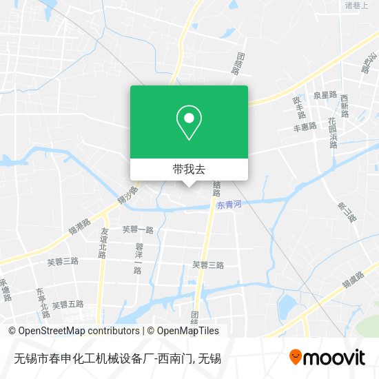 无锡市春申化工机械设备厂-西南门地图