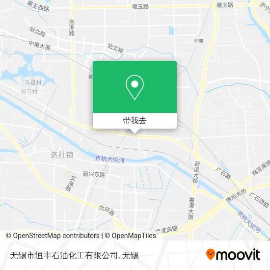 无锡市恒丰石油化工有限公司地图