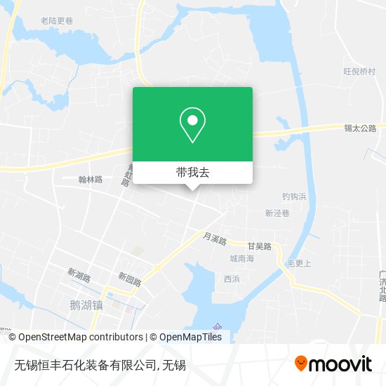 无锡恒丰石化装备有限公司地图