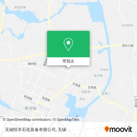 无锡恒丰石化装备有限公司地图