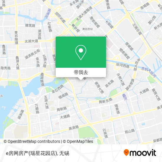 e房网房产(瑞星花园店)地图