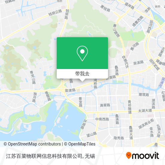 江苏百菜物联网信息科技有限公司地图