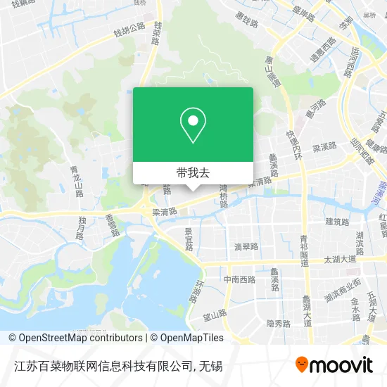 江苏百菜物联网信息科技有限公司地图
