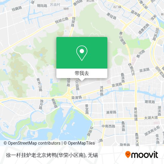 徐一杆挂炉老北京烤鸭(华荣小区南)地图