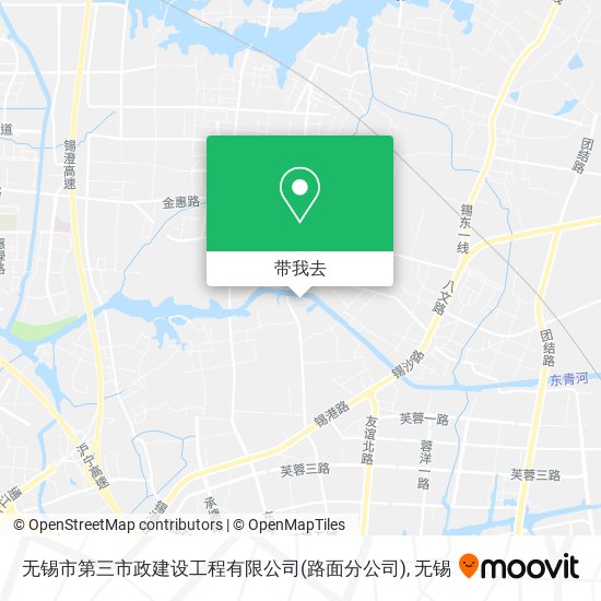 无锡市第三市政建设工程有限公司(路面分公司)地图