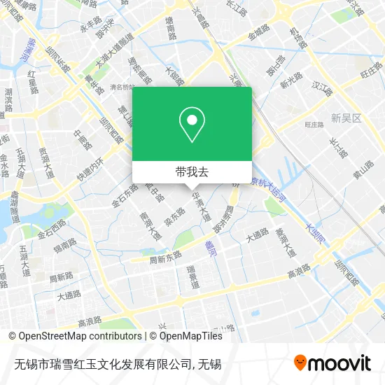 无锡市瑞雪红玉文化发展有限公司地图