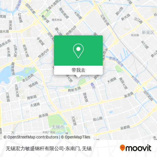 无锡宏力敏盛钢杆有限公司-东南门地图