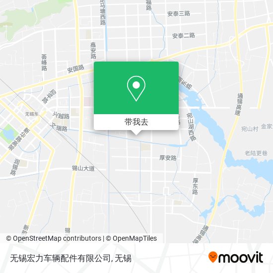 无锡宏力车辆配件有限公司地图
