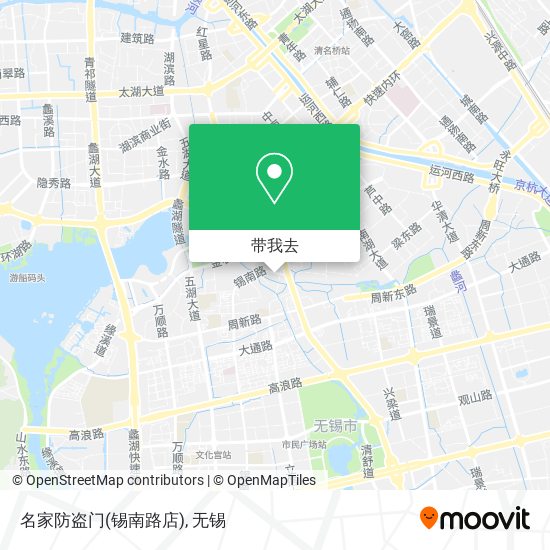 名家防盗门(锡南路店)地图