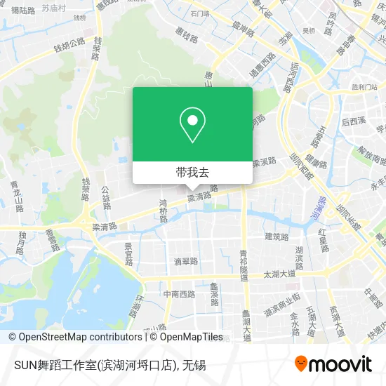 SUN舞蹈工作室(滨湖河埒口店)地图