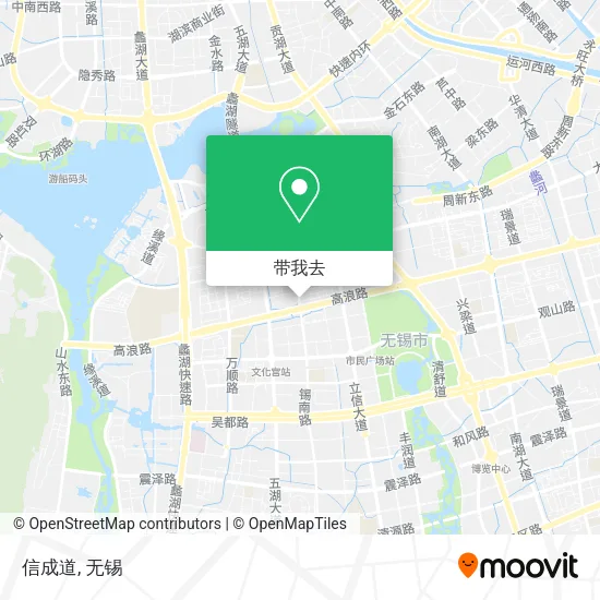 信成道地图