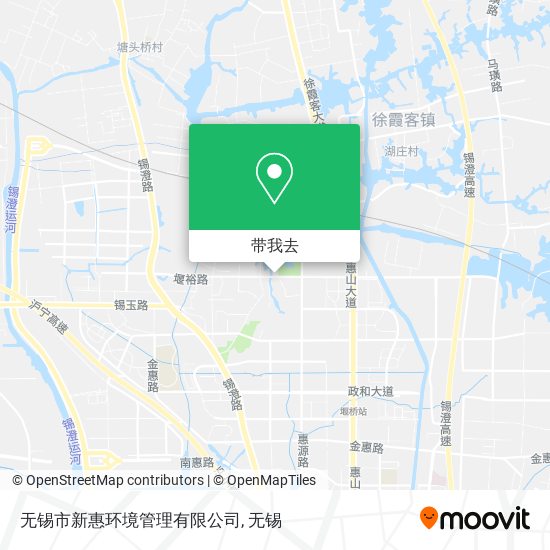 无锡市新惠环境管理有限公司地图