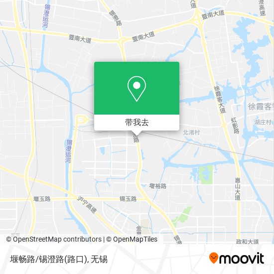 堰畅路/锡澄路(路口)地图