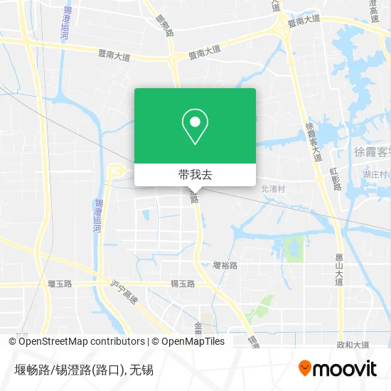 堰畅路/锡澄路(路口)地图