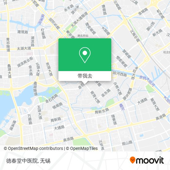 德春堂中医院地图