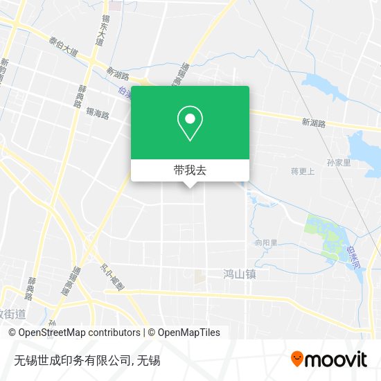 无锡世成印务有限公司地图