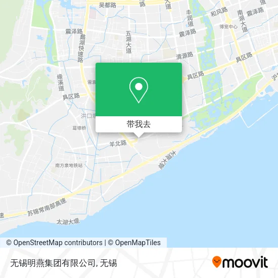 无锡明燕集团有限公司地图
