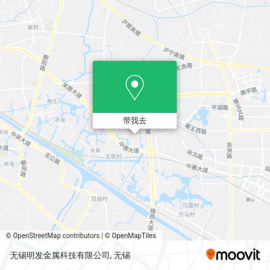 无锡明发金属科技有限公司地图