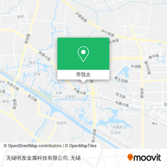 无锡明发金属科技有限公司地图