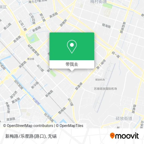 新梅路/乐星路(路口)地图
