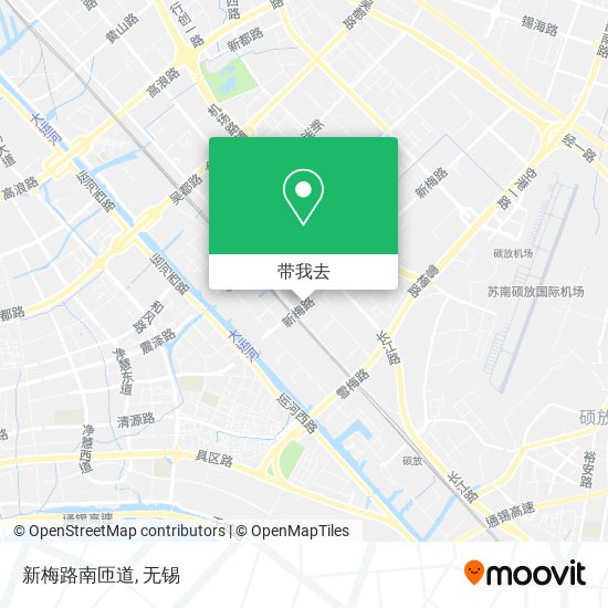 新梅路南匝道地图