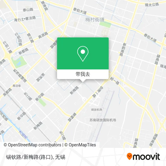 锡钦路/新梅路(路口)地图