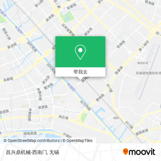 昌兴鼎机械-西南门地图