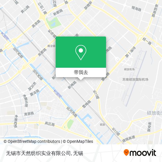 无锡市天然纺织实业有限公司地图