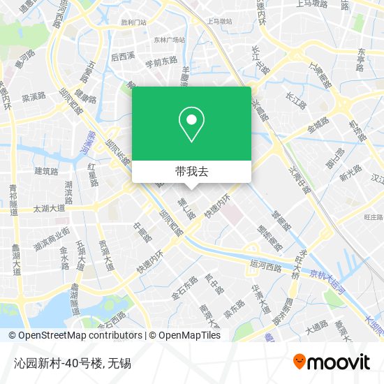 沁园新村-40号楼地图