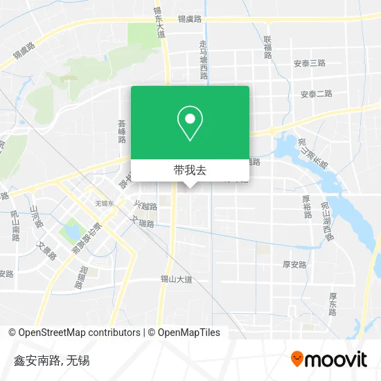 鑫安南路地图