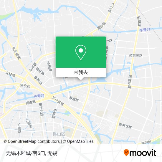 无锡木雕城-南6门地图