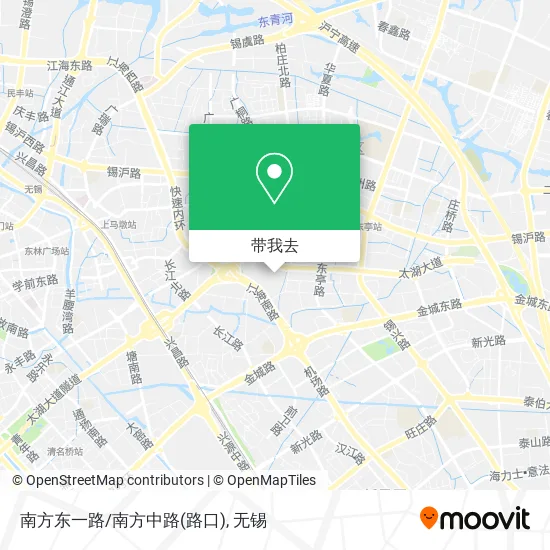 南方东一路/南方中路(路口)地图