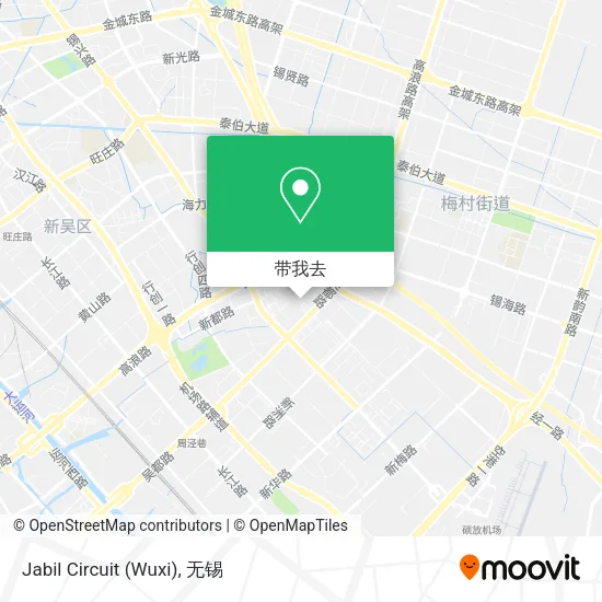 Jabil Circuit (Wuxi)地图