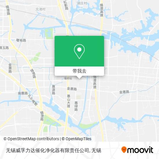 无锡威孚力达催化净化器有限责任公司地图