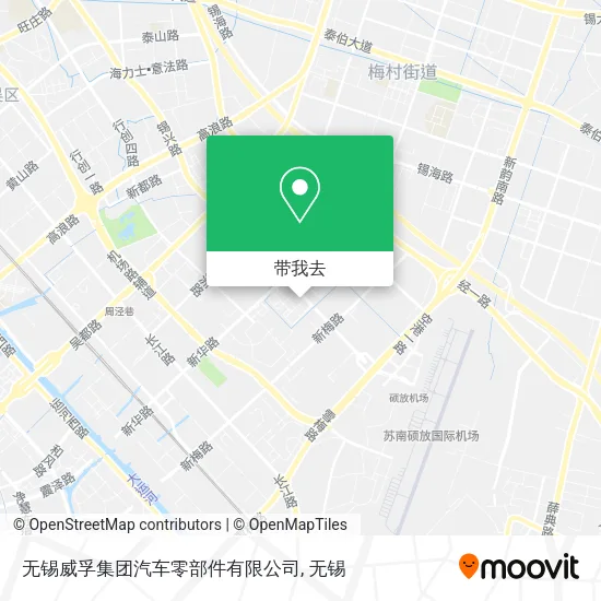 无锡威孚集团汽车零部件有限公司地图