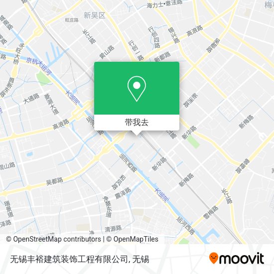 无锡丰裕建筑装饰工程有限公司地图
