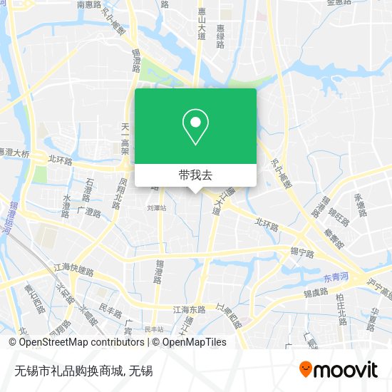 无锡市礼品购换商城地图