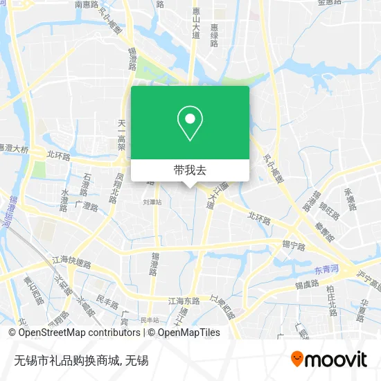 无锡市礼品购换商城地图