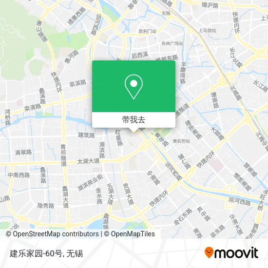 建乐家园-60号地图