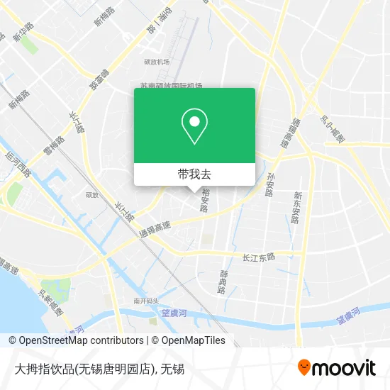 大拇指饮品(无锡唐明园店)地图